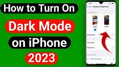 How to Turn On Dark Mode on iPhone - iphone me dark mode on kaise kare