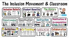 The Inclusion Classroom: An Inclusive Education Movement
