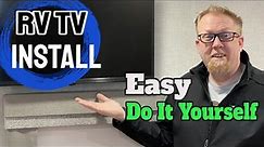 RV TV Mount Installation - The Easy Way To Do It Yourself