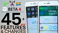 iOS 10 Beta 4 - 45+ New Features & Changes Review!