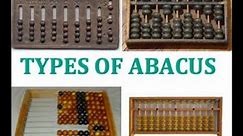 Types of abacus