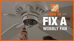 How to Fix a Wobbly Ceiling Fan | Lighting and Ceiling Fans | The Home Depot