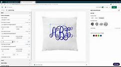 How to Create and Use Monogram Customization