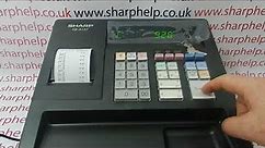 How To Use The Sharp XE-A137 / XE-A147 / XEA137 / XEA147 Cash Register