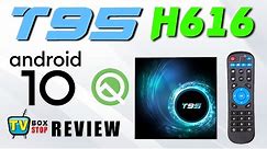 T95 Allwinner H616 Mali G31 Android 10 6K TV Box Review