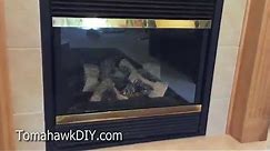 How to Clean Fireplace Glass (Get Rid of White Film on Gas Fireplace)