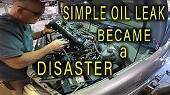 Toyota Sequoia Oil Leak ~EASY FIX~ Turned Into a Disaster