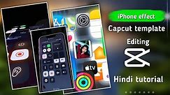 iPhone capcut template effect 2023 || New Trend iPhone camera effect