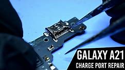 Galaxy A21 Charge Port Repair | Reflow or replace?