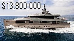 ADMIRAL 40M 131' Luxury Liveaboard Charter Superyacht "GIRAUD" Tour & SPECS