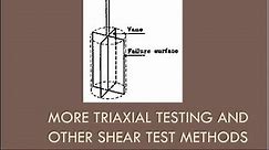 CEEN 341 - Lecture 21 - Methods to Measure Undrained Shear Strength