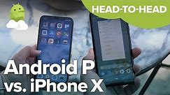 Android P Gestures vs. iPhone X: What's the difference?