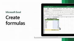 Overview of formulas in Excel