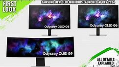 Samsung New OLED 27″ 1440p , 49″ DQHD And 32″ flat 4K G8 Monitors Launched At CES 2024