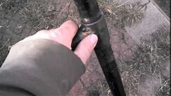 How to make a tool to turn your water off at the street at home.