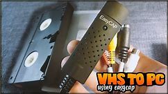 VHS To PC Convert | EasyCap 2.0 Capture card(usbtv007) | How to transfer VHS Tapes to computer