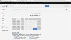 Grafická kalkulačka Google