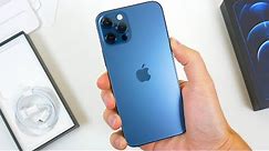 iPhone 12 Pro Unboxing & First Impressions! (Pacific Blue) What's New?