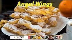 Angel Wings - Polish Faworki, step-by-step
