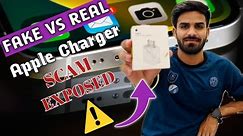 FAKE VS REAL Apple Charger SCAM EXPOSED|| How to find FAKE Apple Charger??