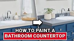 How To Paint A Bathroom Countertop - Ace Hardware