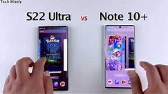 SAMSUNG S22 Ultra vs Note 10+ | SPEED TEST