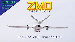 ZMO VTOL (Drone/Plane) First Flight - So Cool!