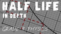 Half Life - In Depth - Never Lose a Mark on Half-Life Questions in GCSE physics or Combined Science