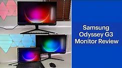 Samsung Odyssey G3 144 Hz Gaming Monitor Review