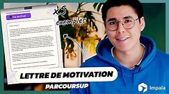 9 astuces pour réussir sa lettre de motivation Parcoursup ! (2022)
