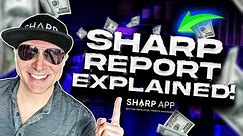 Make Profitable Sports Bets By Utilizing "The Sharp Report" from Sharp App