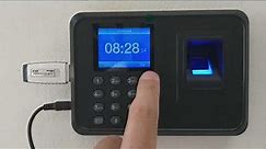 Fingerprint Scanner for Time Attendance