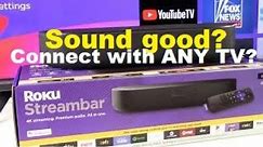 Roku Streambar Review and How to Hook up to TV