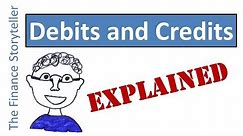 Debits and credits explained