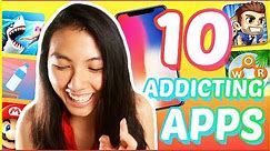 🔥TOP 10 Best FREE Addicting Games for iPhone and Android : Apps YOU NEED! | Katie Tracy