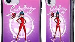 Head Case Designs Officially Licensed Miraculous Tales of Ladybug & Cat Noir Ladybug Graphics Hybrid Case Compatible with Apple iPhone 11