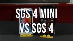 Samsung Galaxy S4 Mini vs Galaxy S4 comparison