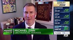 UBS financial services Michael Zinn: Energy stocks will likely continue to rally