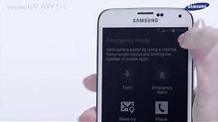 Samsung Galaxy S5 | How To: Use the Emergency Mode