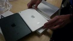 Apple iPad Mini white Unboxing and Comparison with Black