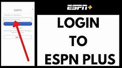 ESPN Plus Login 2021: How to login ESPN Plus on PC | plus.espn.com Login Sign in