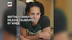 WNBA commissioner reacts to Griner release