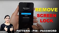 Redmi Mobile Ka Pattern Lock Kaise Tode | Remove pattern lock in redmi | Redmi Pattern Unlock
