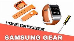Samsung S mv 700 smart watch body and strap change
