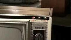 Watch a 1970 RCA CTC-36 Portable Color Television!