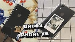 ✧ unboxing iPhone xr in 2023 [black] 🤍