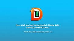 iPhone Data Recovery - How to Recover Deleted Data from iPhone 5, 4S, 4, 3GS