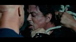 The Expendables fight scene