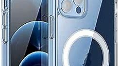 Compatible with iPhone 8 Plus Mag-Safe Case Magnetic Clear Case Transparent