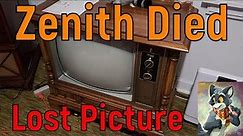 Lost High Voltage - 1976 Zenith Vintage Chromacolor Console Television Repair PT 8 of ?